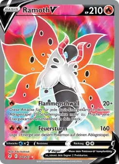 Pokémon-Karte Ramoth V 170/203