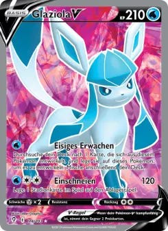 Pokémon-Karte Glaziola V 174/203