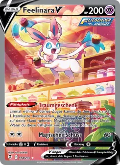 Pokémon-Karte Feelinara V 184/203