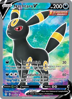 Pokémon-Karte Nachtara V 188/203