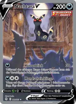 Pokémon-Karte Nachtara V 189/203