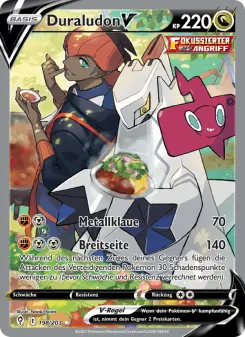 Pokémon-Karte Duraludon V 198/203