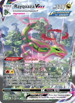 Pokémon-Karte Rayquaza VMAX 218/203