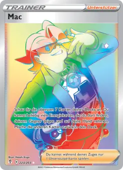 Pokémon-Karte Mac 223/203