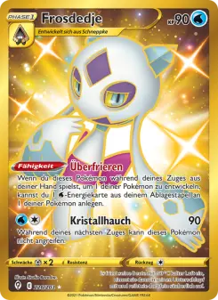 Pokémon-Karte Frosdedje 226/203