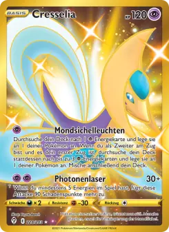 Pokémon-Karte Cresselia 228/203