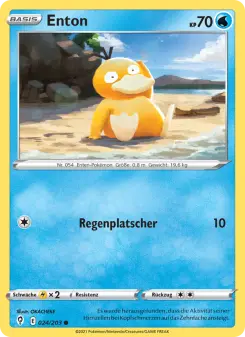 Pokémon-Karte Enton 024/203