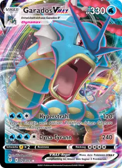 Pokémon-Karte Garados VMAX 029/203