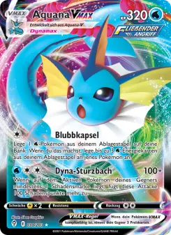 Pokémon-Karte Aquana VMAX 030/203