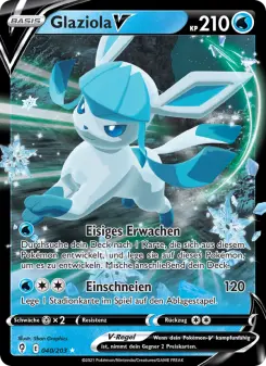 Pokémon-Karte Glaziola V 040/203