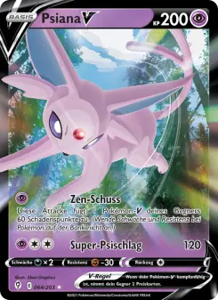 Pokémon-Karte Psiana V 064/203