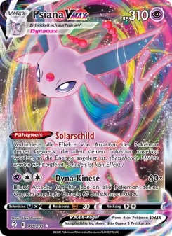 Pokémon-Karte Psiana VMAX 065/203
