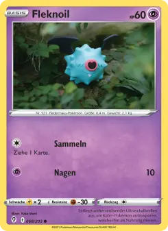 Pokémon-Karte Fleknoil 068/203