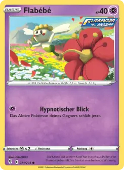 Pokémon-Karte Flabébé 071/203