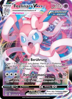 Pokémon-Karte Feelinara VMAX 075/203