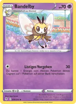 Pokémon-Karte Bandelby 079/203