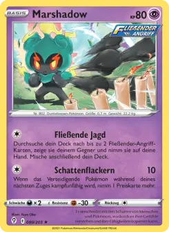 Pokémon-Karte Marshadow 080/203