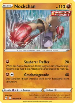 Pokémon-Karte Nockchan 081/203