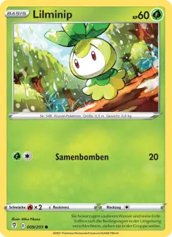 Pokémon-Karte Lilminip 009/203