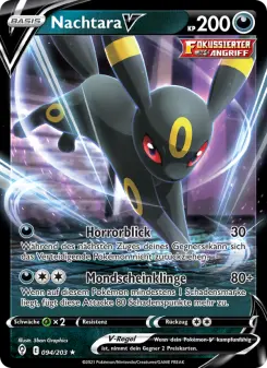 Pokémon-Karte Nachtara V 094/203