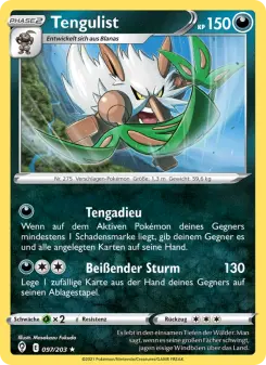 Pokémon-Karte Tengulist 097/203