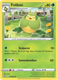 Pokémon-Karte Folikon 010/264