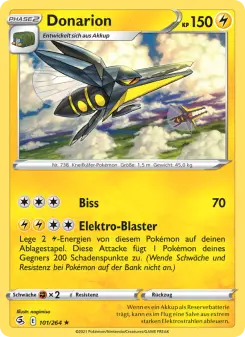 Pokémon-Karte Donarion 101/264