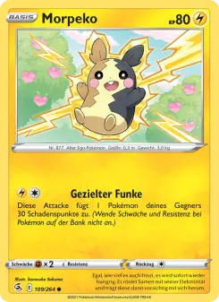 Pokémon-Karte Morpeko 109/264