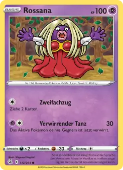 Pokémon-Karte Rossana 112/264