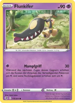 Pokémon-Karte Flunkifer 119/264
