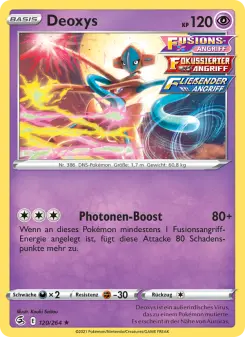 Pokémon-Karte Deoxys 120/264