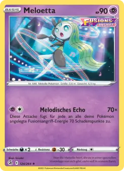 Pokémon-Karte Meloetta 124/264