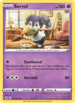 Pokémon-Karte Servol 127/264