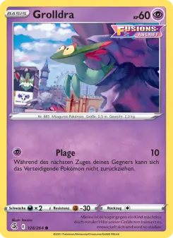 Pokémon-Karte Grolldra 128/264