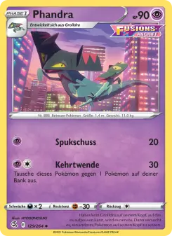 Pokémon-Karte Phandra 129/264