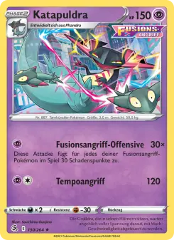 Pokémon-Karte Katapuldra 130/264