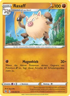 Pokémon-Karte Rasaff 134/264