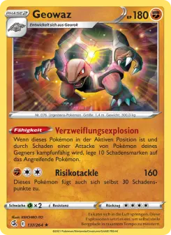 Pokémon-Karte Geowaz 137/264