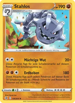Pokémon-Karte Stahlos 139/264