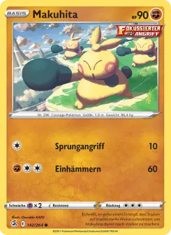 Pokémon-Karte Makuhita 142/264