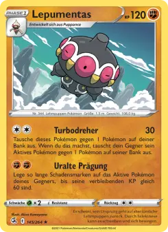 Pokémon-Karte Lepumentas 145/264