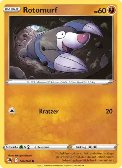 Pokémon-Karte Rotomurf 147/264