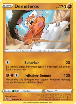 Pokémon-Karte Demeteros 148/264