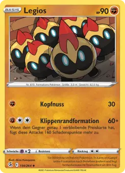 Pokémon-Karte Legios 154/264