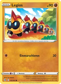 Pokémon-Karte Legios 155/264