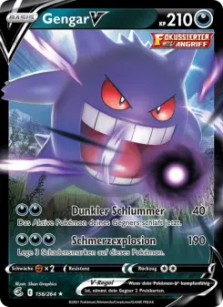 Pokémon-Karte Gengar V 156/264
