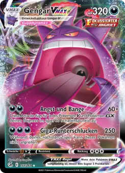 Pokémon-Karte Gengar VMAX 157/264
