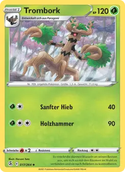 Pokémon-Karte Trombork 017/264