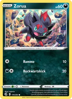 Pokémon-Karte Zorua 170/264