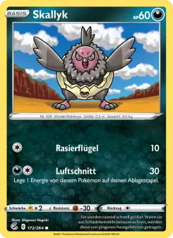Pokémon-Karte Skallyk 172/264